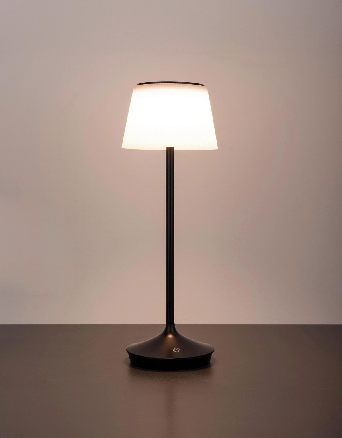 Näve Leuchten Tischleuchte 5310722 schwarz Kunststoff Metall B/H/T: ca. 13x38x13 cm Emmi - schwarz (13,00/38,00/13,00cm) - Näve Leuchten