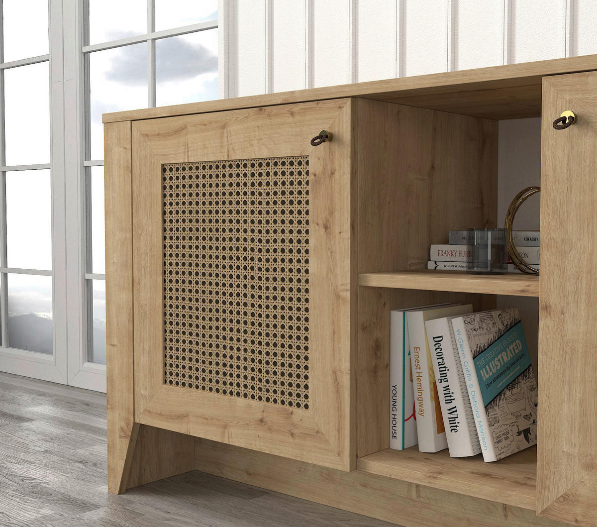 Sideboard Madura Saphir Nachbildung B/H/T: ca. 15x74x45 cm Madura - Saphir (15,00/74,00/45,00cm) - moebel17