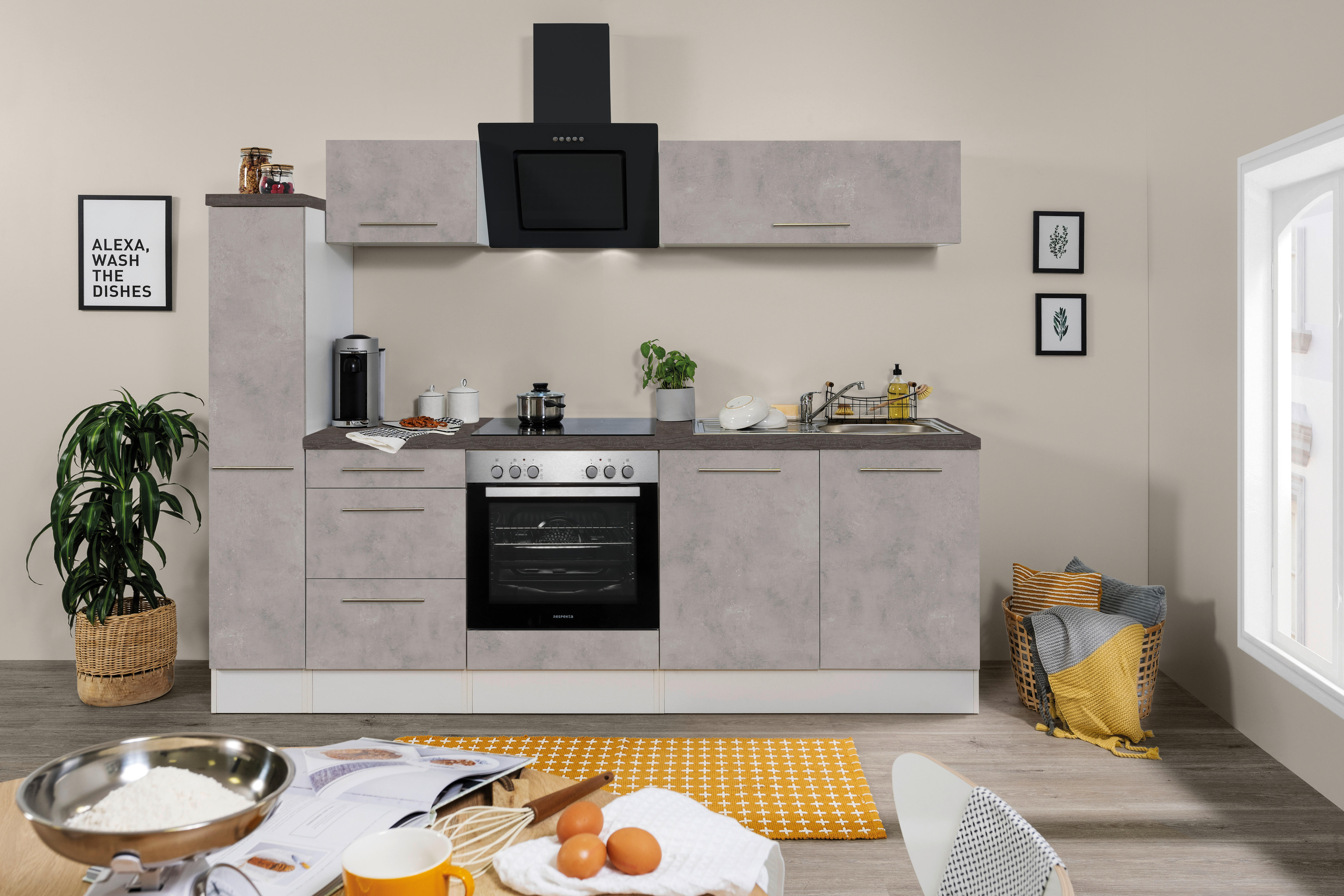 günstig Elektrogeräten kaufen Küchenzeile online POCO | mit