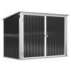 Outsunny Mülltonnenbox schwarz B/H/L: ca. 105x129x178 cm Mülltonnenbox 845-436CG - schwarz (178,00/105,00/129,00cm) - Outsunny