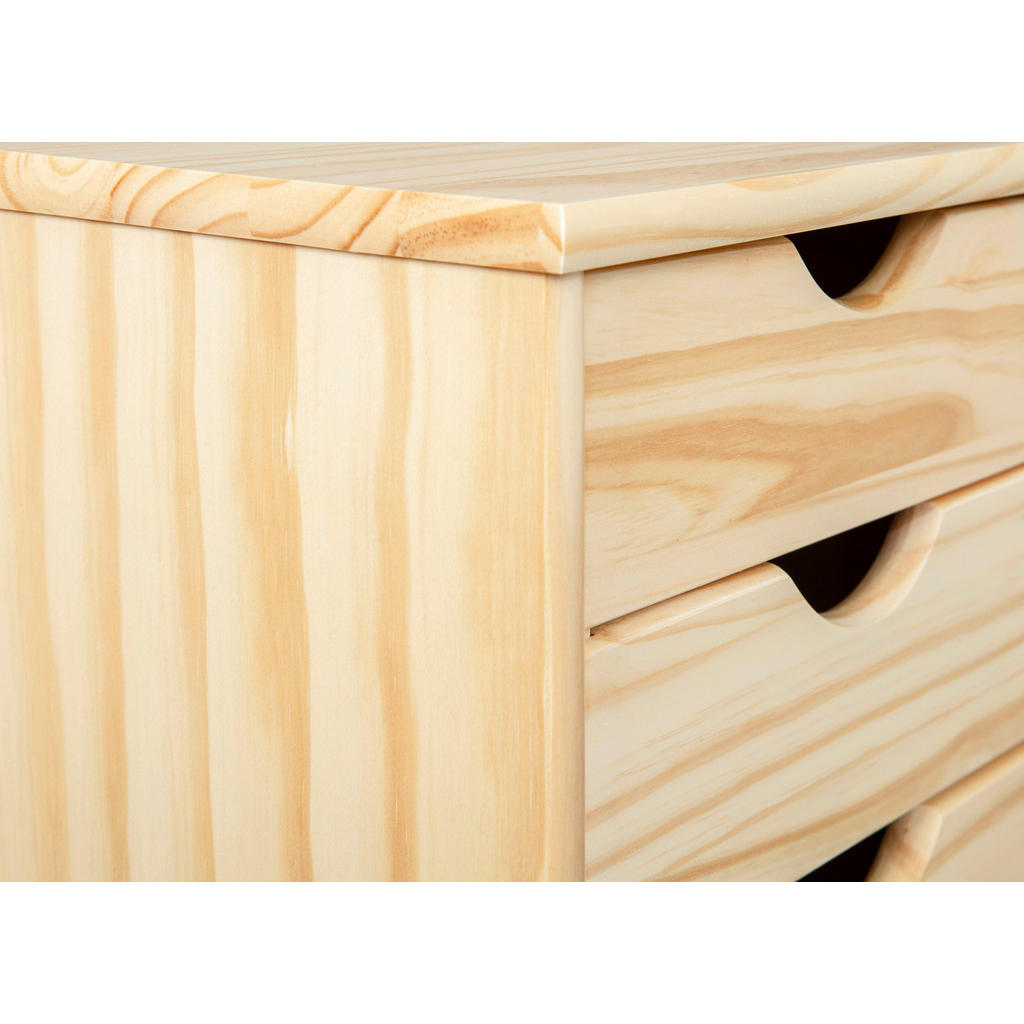 Thumbnail - Rollcontainer Nils natur B/H/T: ca. 35x65x40 cm