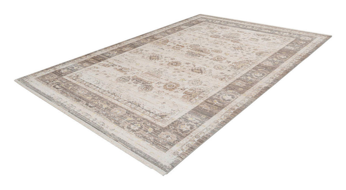 360Living Teppich Baroque beige B/L: ca. 80x150 cm Baroque - beige (80,00/150,00cm) - 360Living