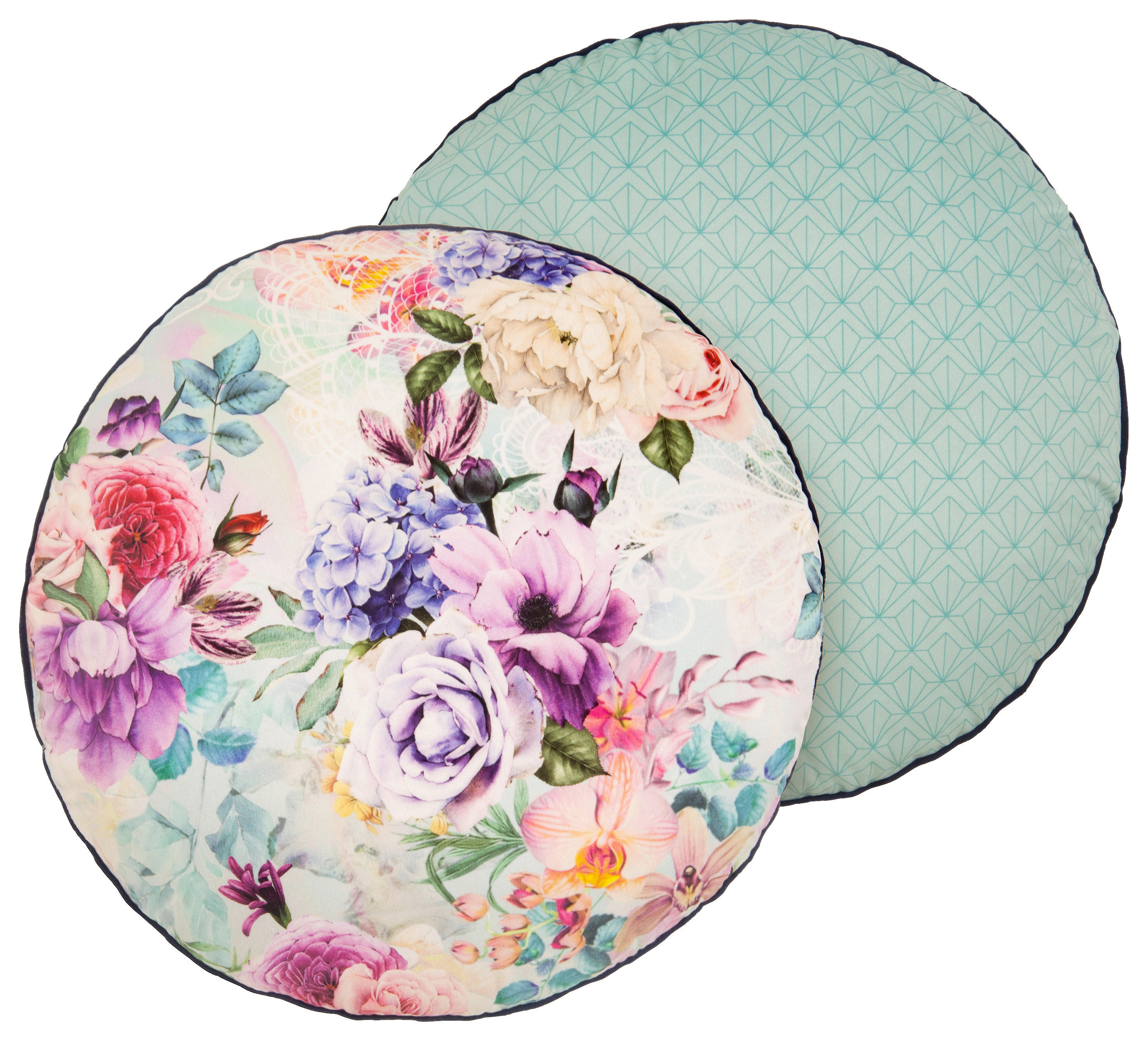 Dekokissen Anamin Polysamt Anamin - Multi (55,00cm) - Descanso