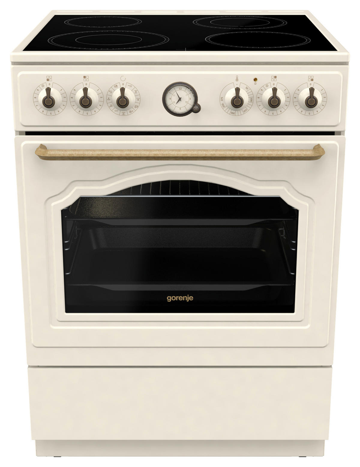 Gorenje Stand-Elektroherd beige B/H/T: ca. 60x85x60 cm Stand-Elektroherd GECS6B70CLI - beige (60,00/85,00/60,00cm) - Gorenje