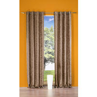 Ösenvorhang Eaton taupe B/L: ca. 140x245 cm Eaton - taupe (140,00/245,00cm) - POCOline