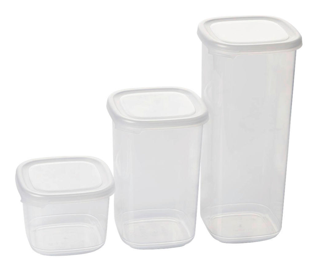 HermiaConcept Vorratsdosenset 24tlg. weiß 24tlg. - weiß - HermiaConcept