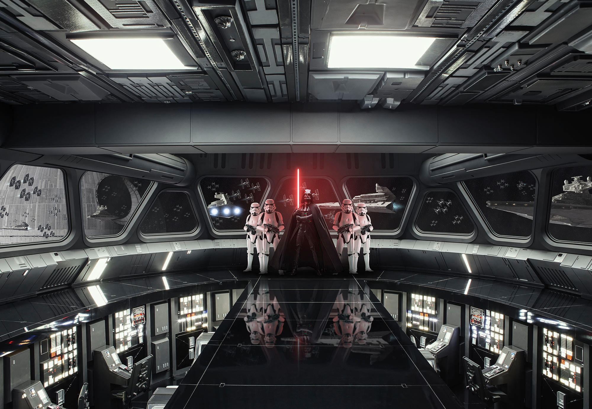 Komar Fototapete STAR WARS Destroyer Deck X8-8445 B/H: ca. 400x260 cm STAR WARS Destroyer Deck X8-8445 - (400,00/260,00cm) - Komar