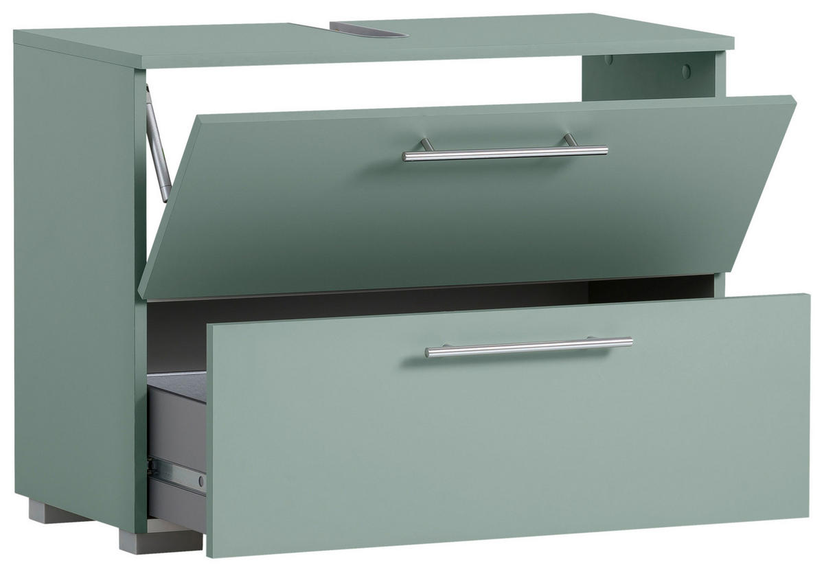 Waschbeckenunterschrank Carlos Pistazie B/H/T: ca. 80,2x59,1x35 cm Carlos - Pistazie (80,20/59,10/35,00cm) - Möbelpartner