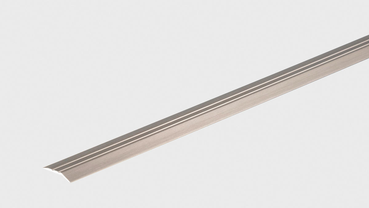 Abschlussprofil Edelstahloptik B/L: ca. 3x90 cm pro Stück Abschlußprofil 30x900 Edelstahl sk - Edelstahloptik (3,00/90,00cm)