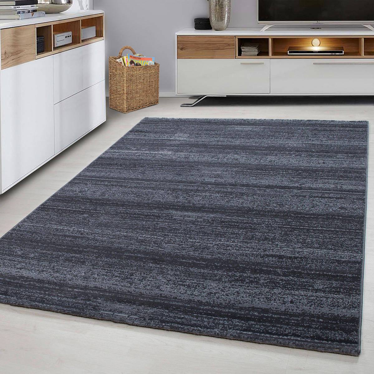 Ayyildiz Teppich PLUS grau B/L: ca. 160x230 cm PLUS - grau (160,00/230,00cm) - Ayyildiz