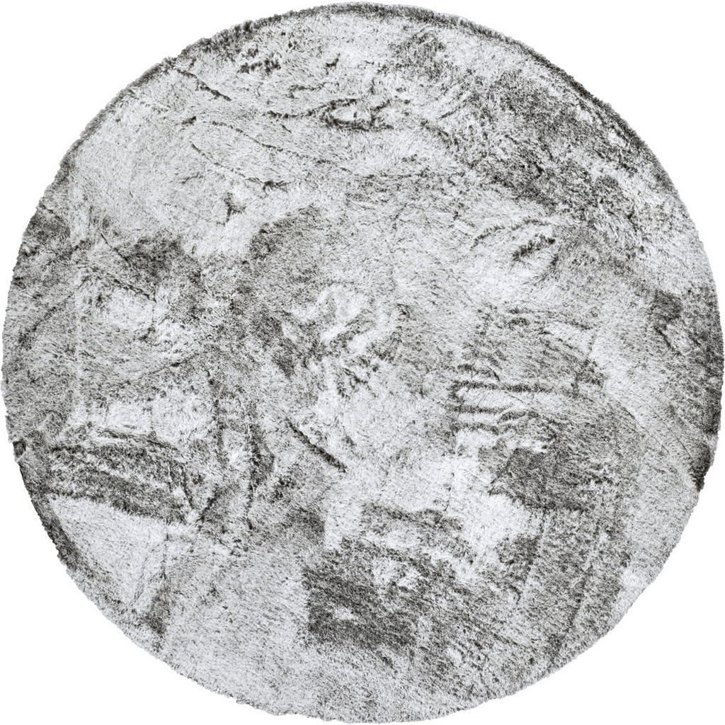 Thumbnail - Fellimitat Maya silberweiß D: ca. 160 cm