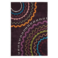 Arte Espina Kurzflorteppich Spirit 3086 violett B/L: ca. 140x200 cm Spirit 3086 - mehrfarbig/violett (140,00/200,00cm) - Arte Espina