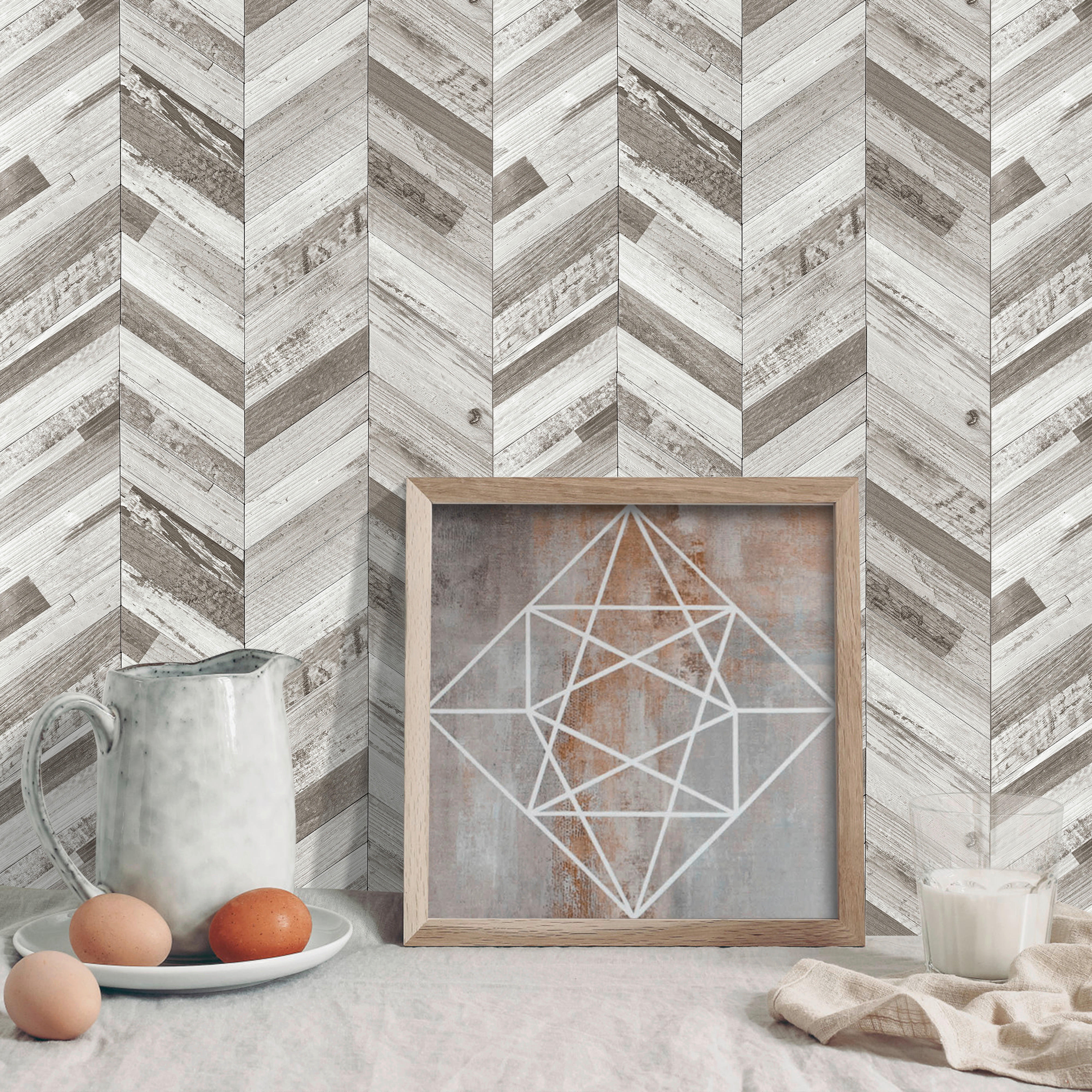 Wandfliesen grau B/L: ca. 25,3x29,7 cm Wandfliese_d-c-fix_selbstklebend - grau (25,30/29,70cm)