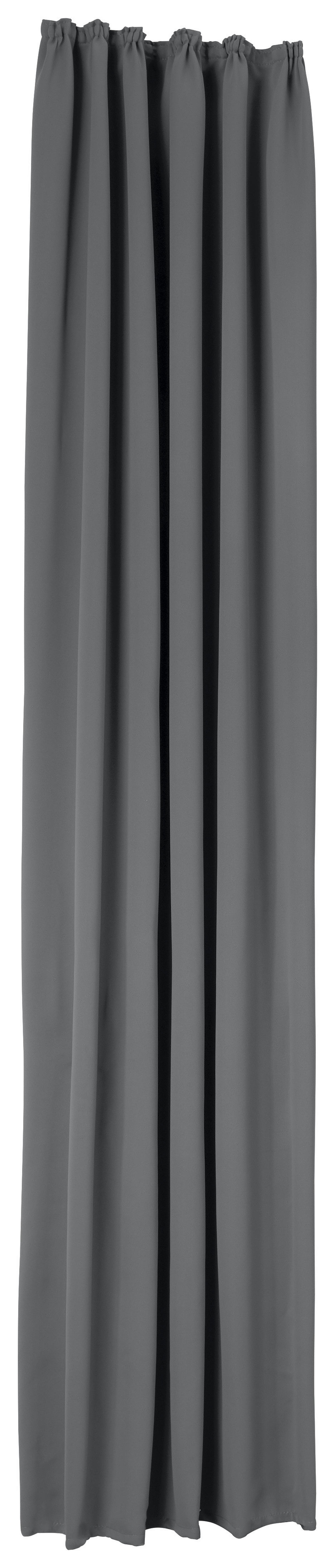 POCOline Verdunklungsvorhang Luna grau B/L: ca. 140x245 cm Luna - grau (140,00/245,00cm) - POCOline