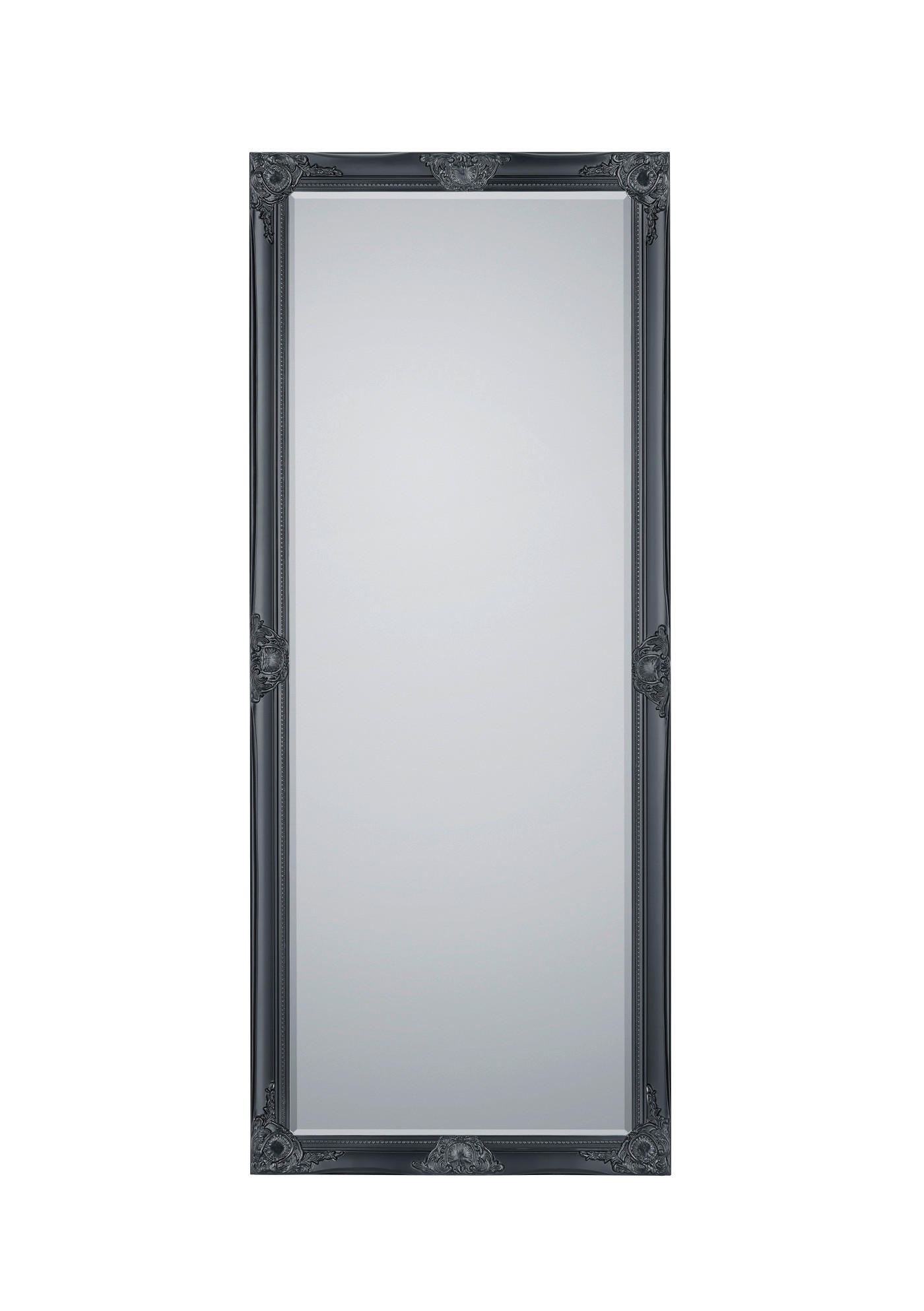 Rahmenspiegel Elsa schwarz B/H: ca. 70x170 cm Elsa - schwarz (70,00/170,00cm)