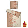 Baumwoll Bettwäsche Cotton touch Bettwäsche_Cotton-Touch Ranke - apricot/creme (135,00/200,00cm) - Sensation
