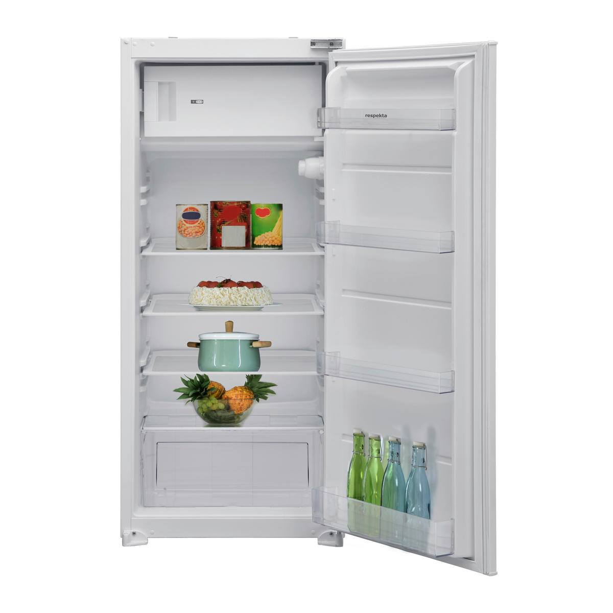 Respekta Küchenblock Premium weiß matt B/H/T: ca. 310x211x60 cm Premium - weiß (310,00/211,00/60,00cm) - Respekta