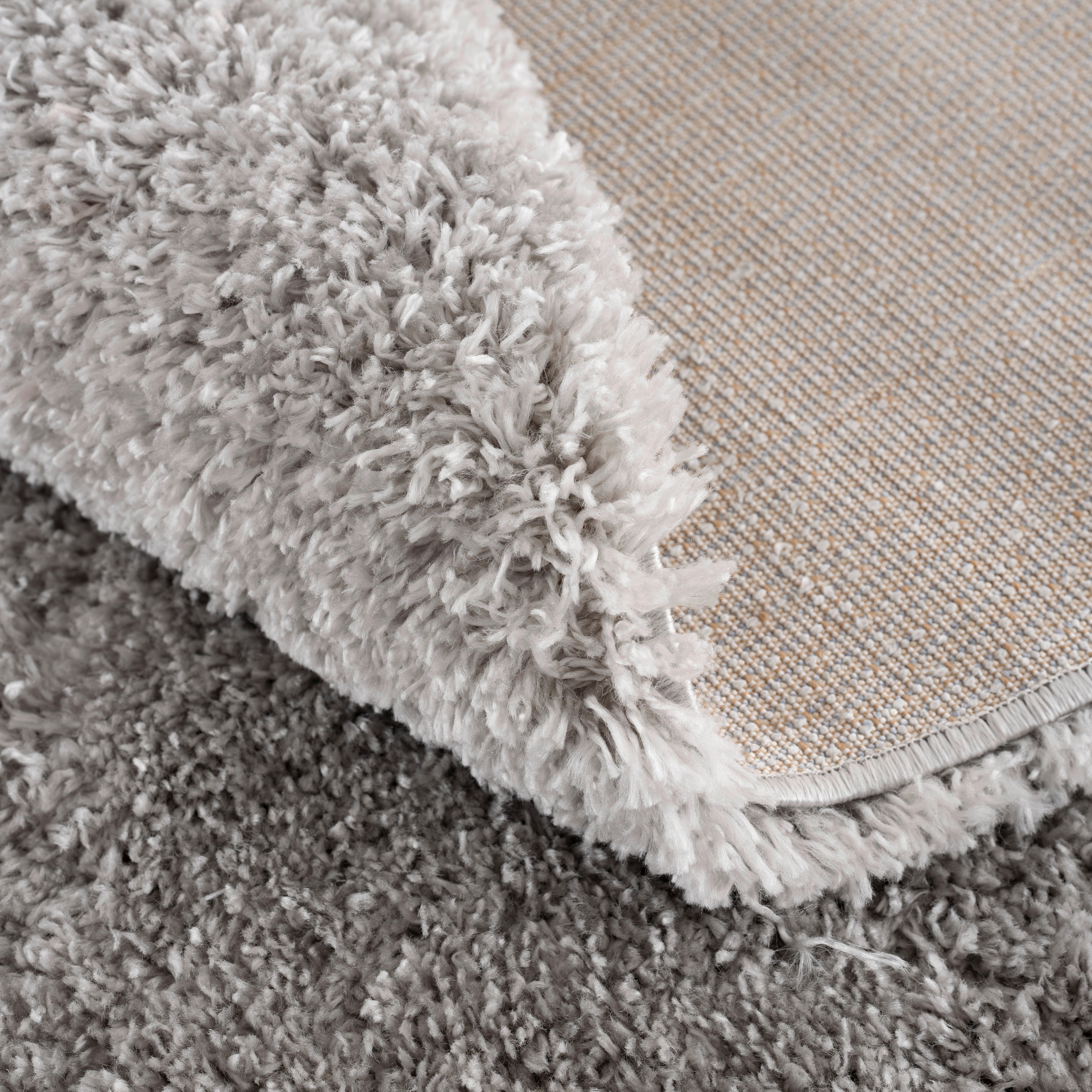 Sanat Teppich Porto grau B/L: ca. 120x120 cm Porto - grau (120,00/120,00cm) - Sanat