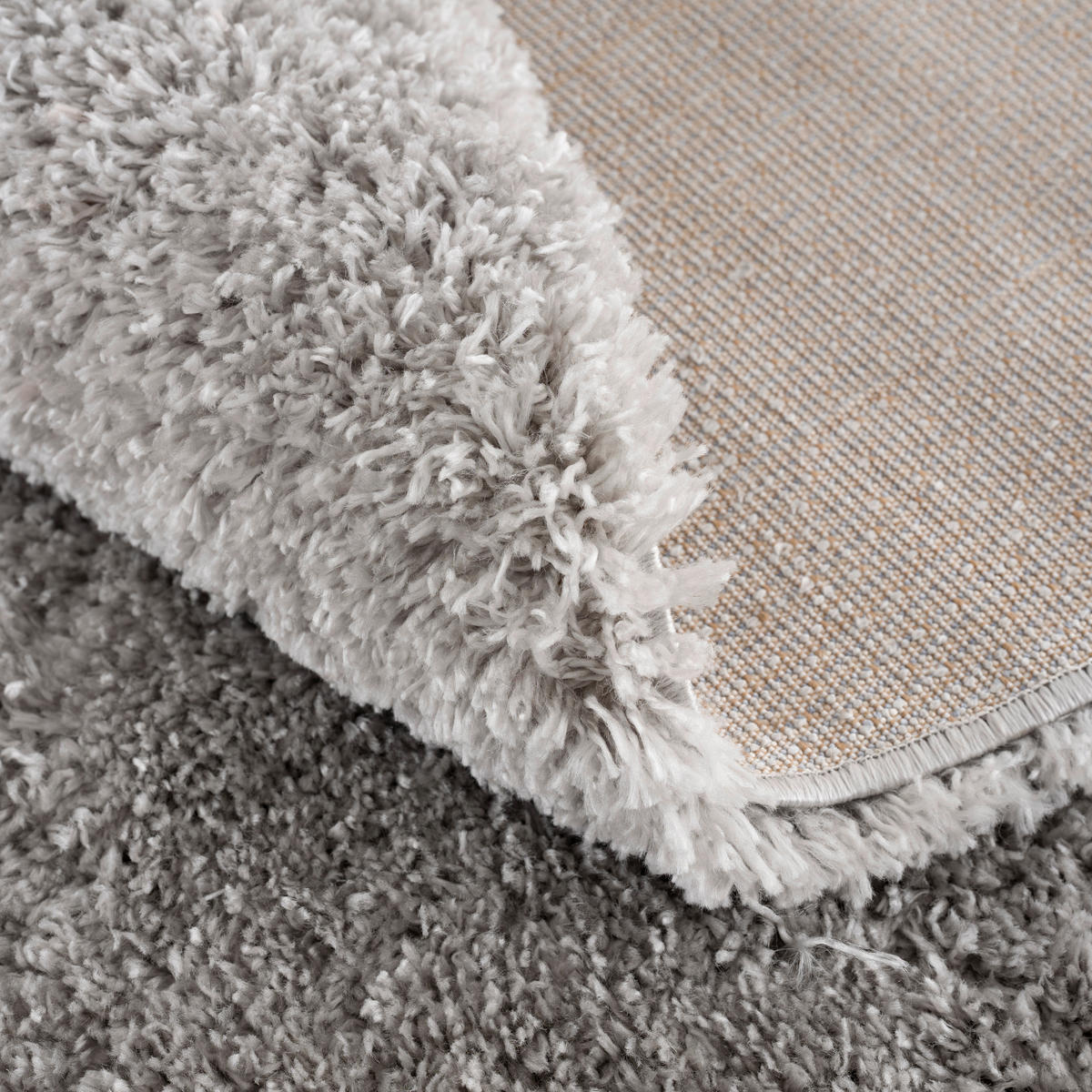 Sanat Teppich Porto grau B/L: ca. 120x120 cm Porto - grau (120,00/120,00cm) - Sanat