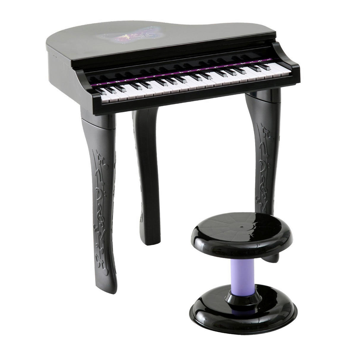 HOMCOM Kinderklavier B/H/L: ca. 39x69x48 cm Kinderklavier_Homcom - schwarz (48,00/39,00/69,00cm) - HOMCOM