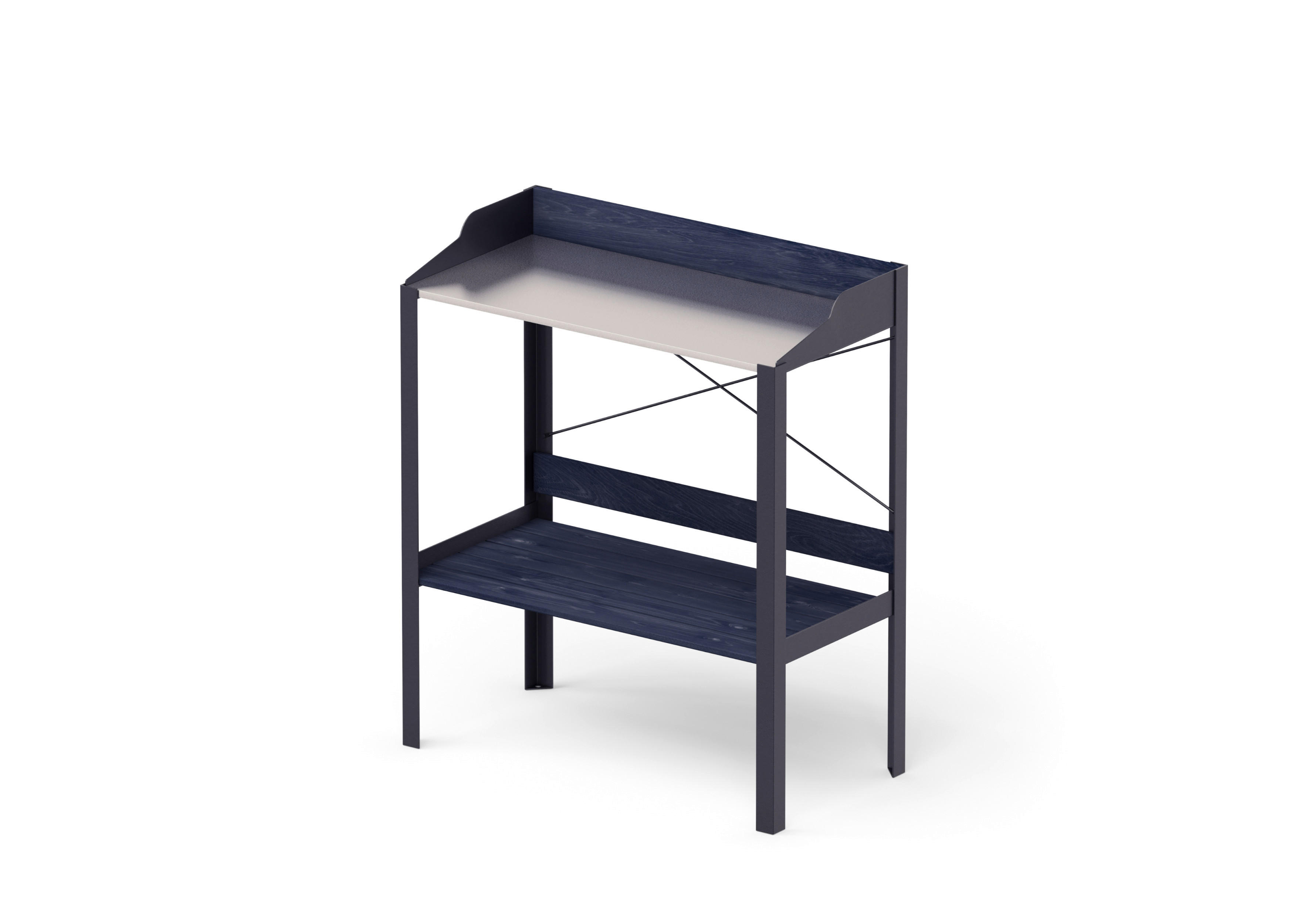 UPYARD Pflanztisch MODERN schwarz B/H/L: ca. 39x92x80 cm MODERN - schwarz (80,00/39,00/92,00cm) - UPYARD