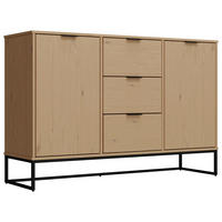 Kommode Vivo 2T3S Oak lackiert B/H/L: ca. 45,3x80x150 cm Vivo 2T3S - Oak (150,00/45,30/80,00cm) - Inter Link