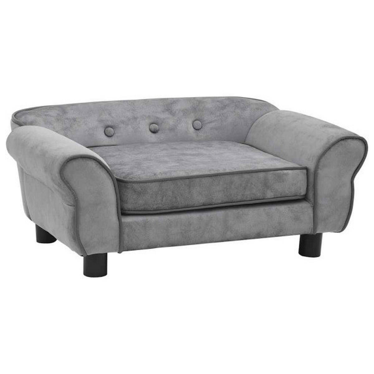 vidaXL Hundesofa Hundesofa - grau - vidaXL