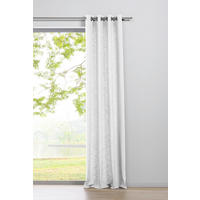 Ösenvorhang 2er Pack Balance weiß B/L: ca. 135x300 cm Balance - weiß (135,00/300,00cm)