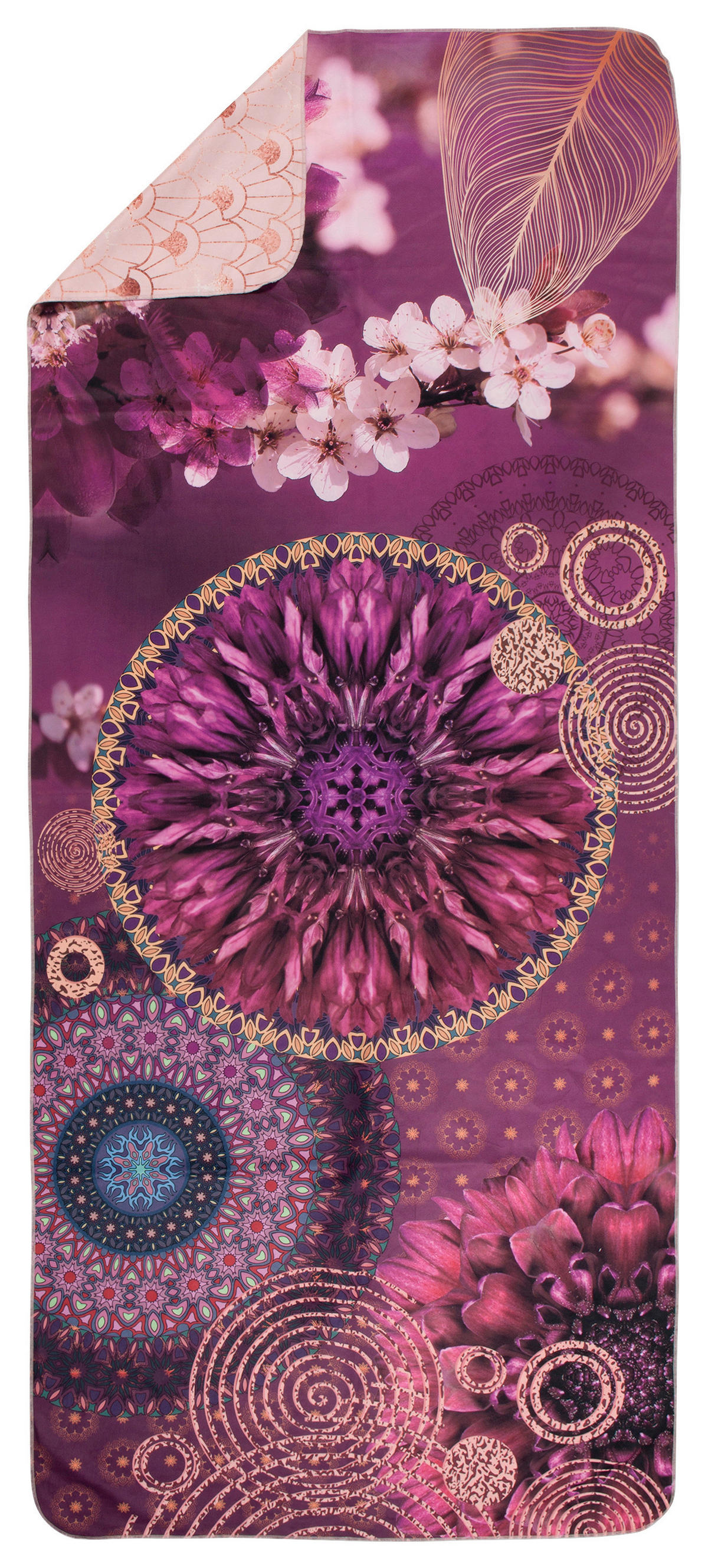Strandtuch Aluna Multi Polyester B/L: ca. 75x180 cm Aluna - Multi (75,00/180,00cm) - HIP