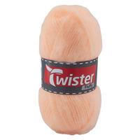 Handstrickgarn Fluffy pfirsich L: ca. 16000 cm Fluffy - pfirsich (16000,00cm) - Twister