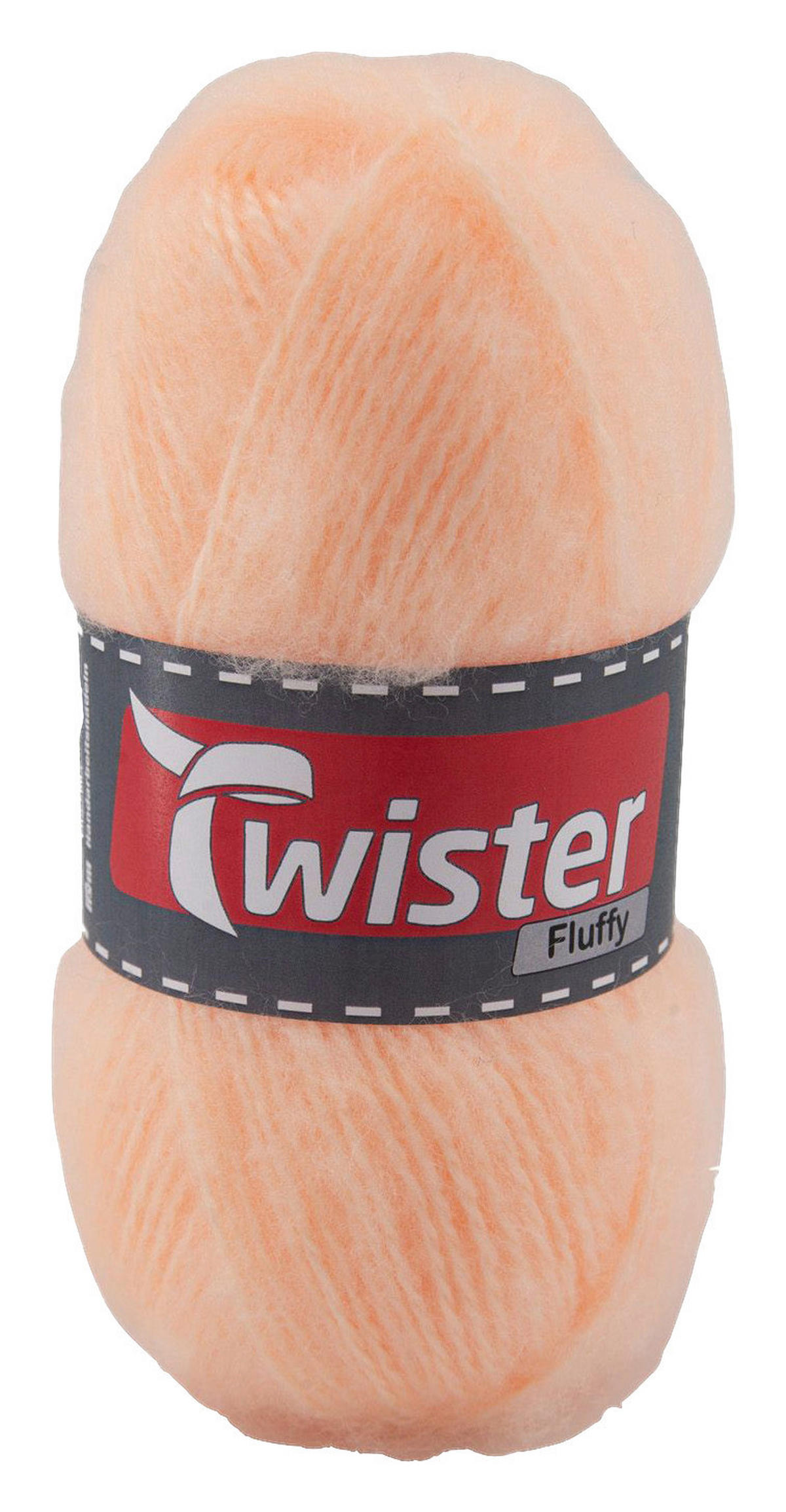 Handstrickgarn Fluffy pfirsich L: ca. 16000 cm Fluffy - pfirsich (16000,00cm) - Twister