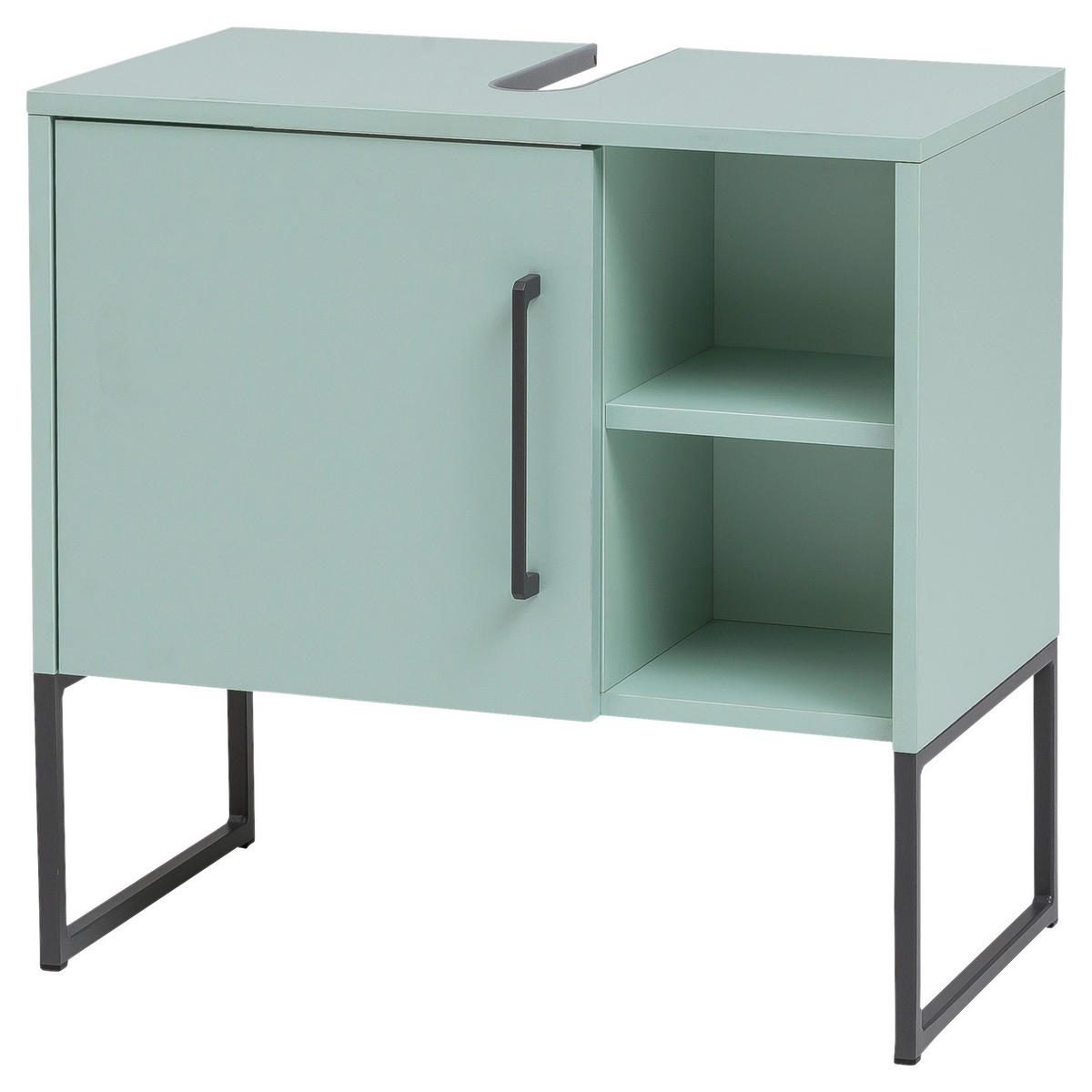 Waschbeckenunterschrank Limone mint B/H/T: ca. 60,4x59,9x33,1 cm Limone - mint (60,40/59,90/33,10cm) - Möbelpartner