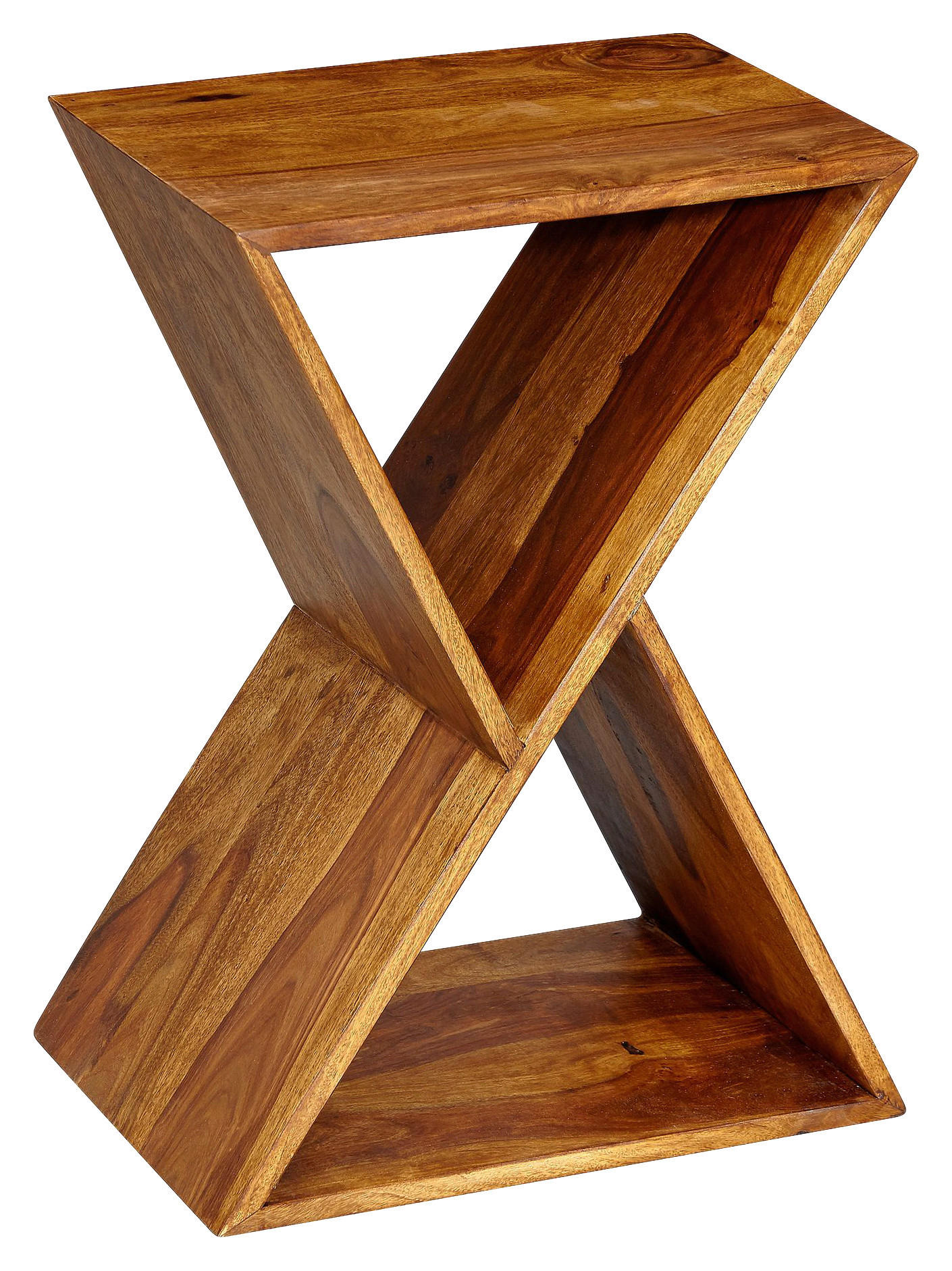 Beistelltisch rosenholz Nachbildung Holz B/H/T: ca. 43x60x30 cm Beistelltisch - rosenholz (43,00/60,00/30,00cm) - Wohnling