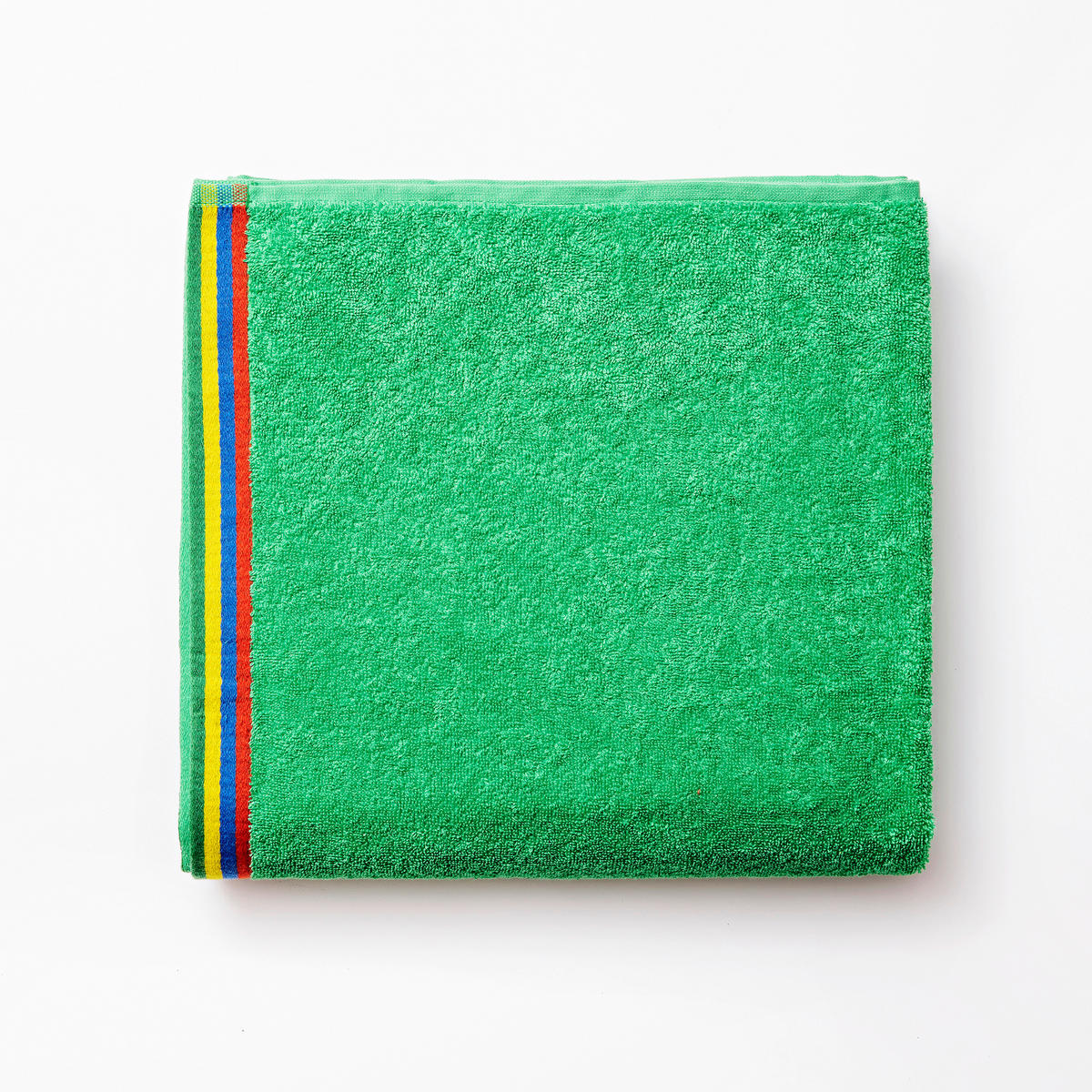 Kinder-Strandtuch grün Baumwolle B/L: ca. 140x70 cm Kinder-Strandtuch - grün (140,00/70,00cm) - BENETTON