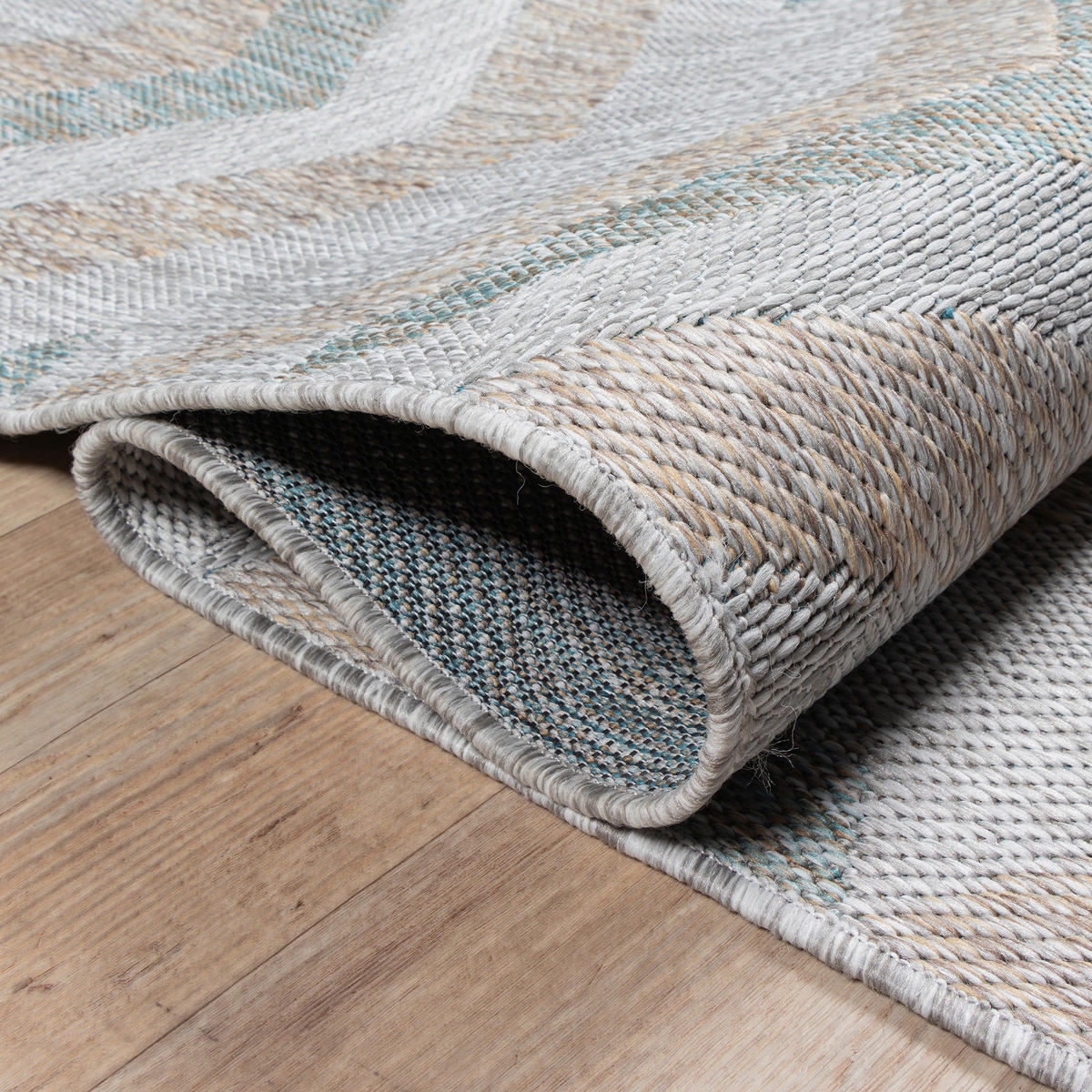 Sanat Outdoorteppich MELISSA grau B/L: ca. 120x170 cm MELISSA - grau (120,00/170,00cm) - Sanat