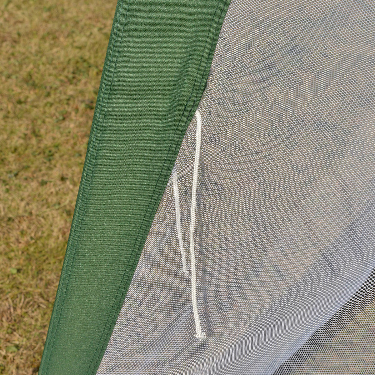 Outsunny Pavillon grün Polyester B/H/L: ca. 300x245x300 cm Pavillon - grün (300,00/300,00/245,00cm) - Outsunny