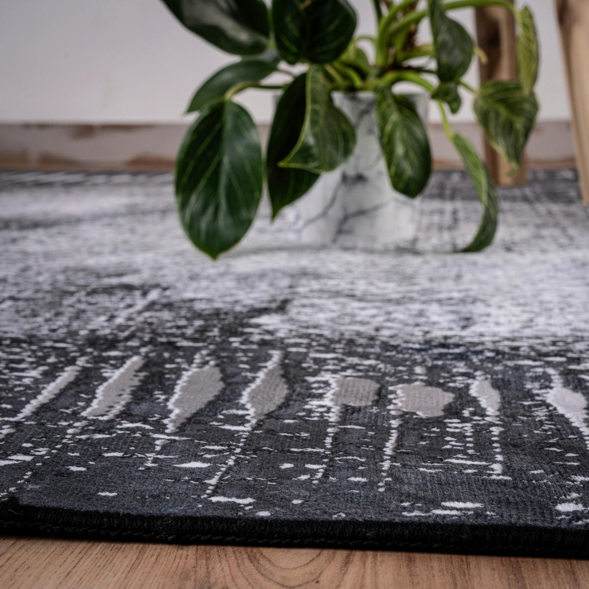 Obsession Teppich My Tranquil grau B/H/T/L/D: ca. 160x0,6x0x230x0 cm My Tranquil - grau (230,00/160,00/0,60cm) - Obsession