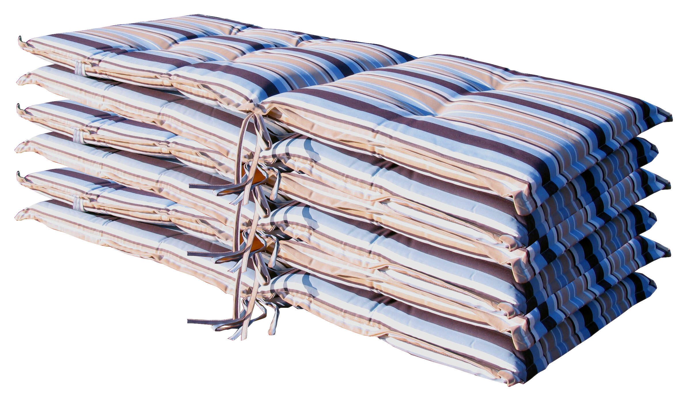 Grasekamp Auflage für Hochlehner blau Polyester-Mischgewebe B/H/L: ca. 53x5x121 cm Auflage_Hochlehner - blau/bunt (121,00/53,00/5,00cm) - Grasekamp