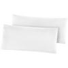 Kissenhülle Microfaser Kissenbezug_2erPack Microf.40x80 - weiß (40,00/80,00cm)