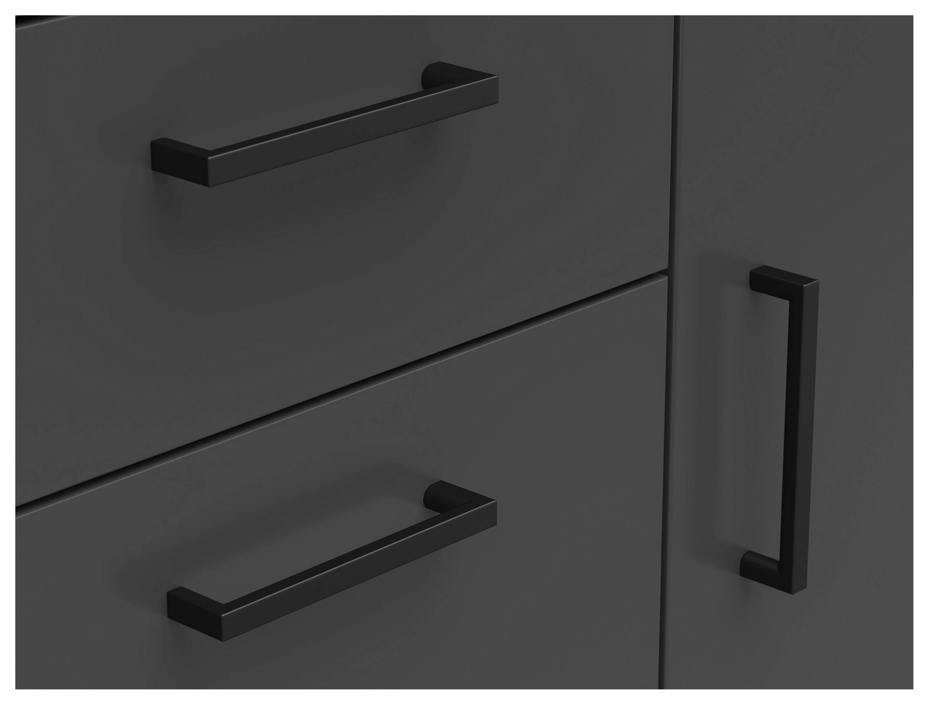 Kommode Multi-Stauraum Typ 26 anthrazit B/H/T: ca. 80x83x40 cm Multi-Stauraum Typ 26 - anthrazit (80,00/83,00/40,00cm)