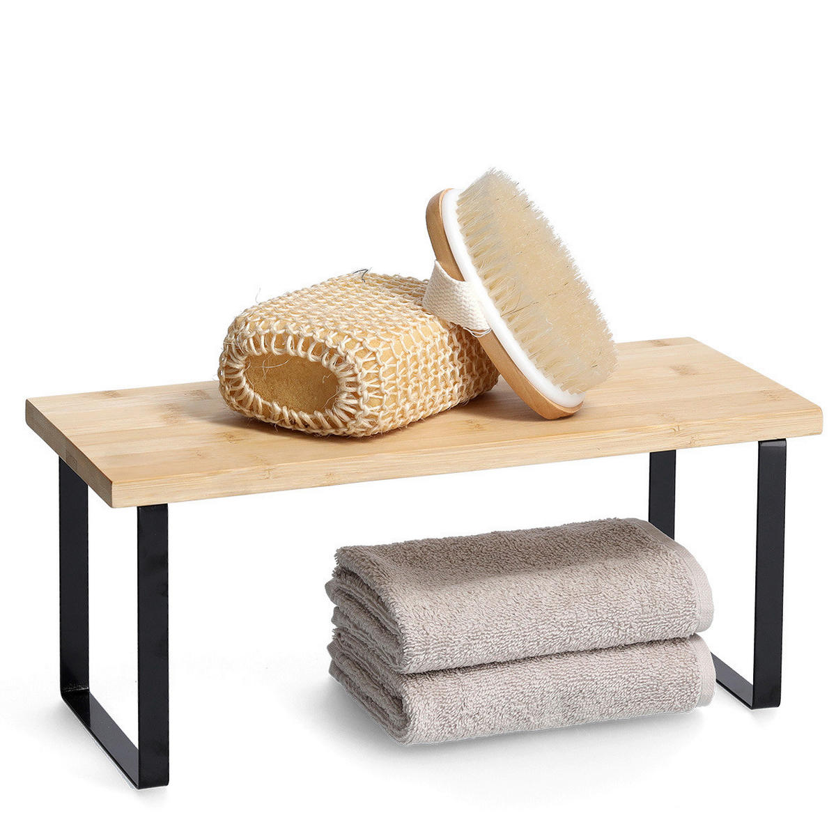 Zeller Küchenregal natur Bambus B/H/T: ca. 36x15x16 cm Küchenregal - natur (36,00/15,00/16,00cm) - Zeller