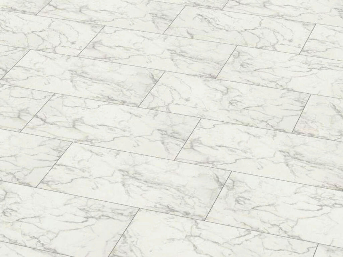 Jangal Laminatboden Carrara Marmor ca.2,592 m² im Paket  B/L: ca. 40x81 cm pro Paket Carrara Marmor ca.2,592 m² im Paket - (40,00/81,00cm) - Jangal