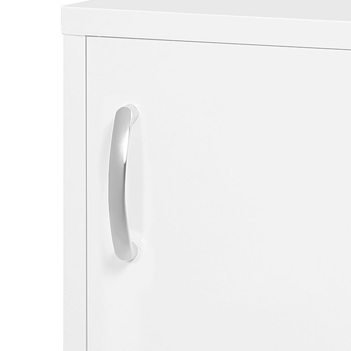 kleankin Medizinschrank weiß Polypropylen B/H/L: ca. 15x40x53,5 cm Medizinschrank - weiß (53,50/15,00/40,00cm) - kleankin