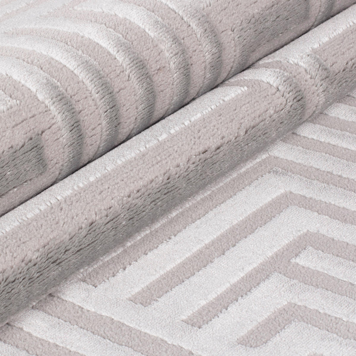 Ayyildiz Teppich SAHARA silber B/L: ca. 120x170 cm SAHARA - silber (120,00/170,00cm) - Ayyildiz
