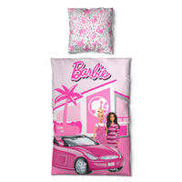 Microfaser Bettwäsche Barbie Barbie - rosa (135,00/200,00cm)