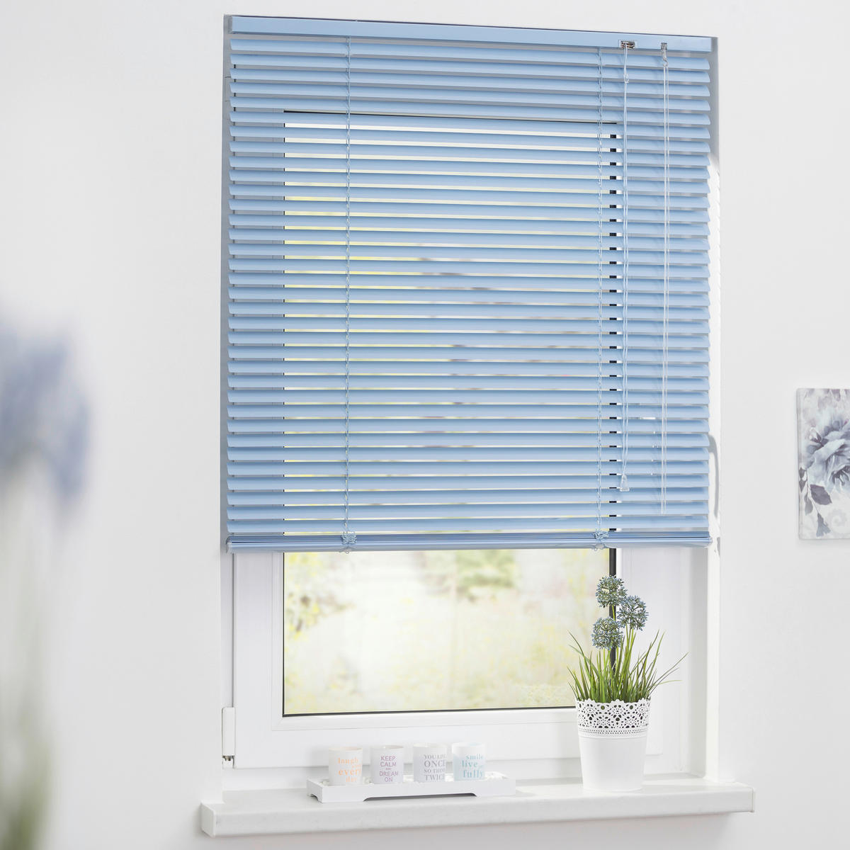 Alu-Jalousie blau B/L: ca. 40x60 cm Jalousie_Alu - blau (40,00/60,00cm) - LICHTBLICK