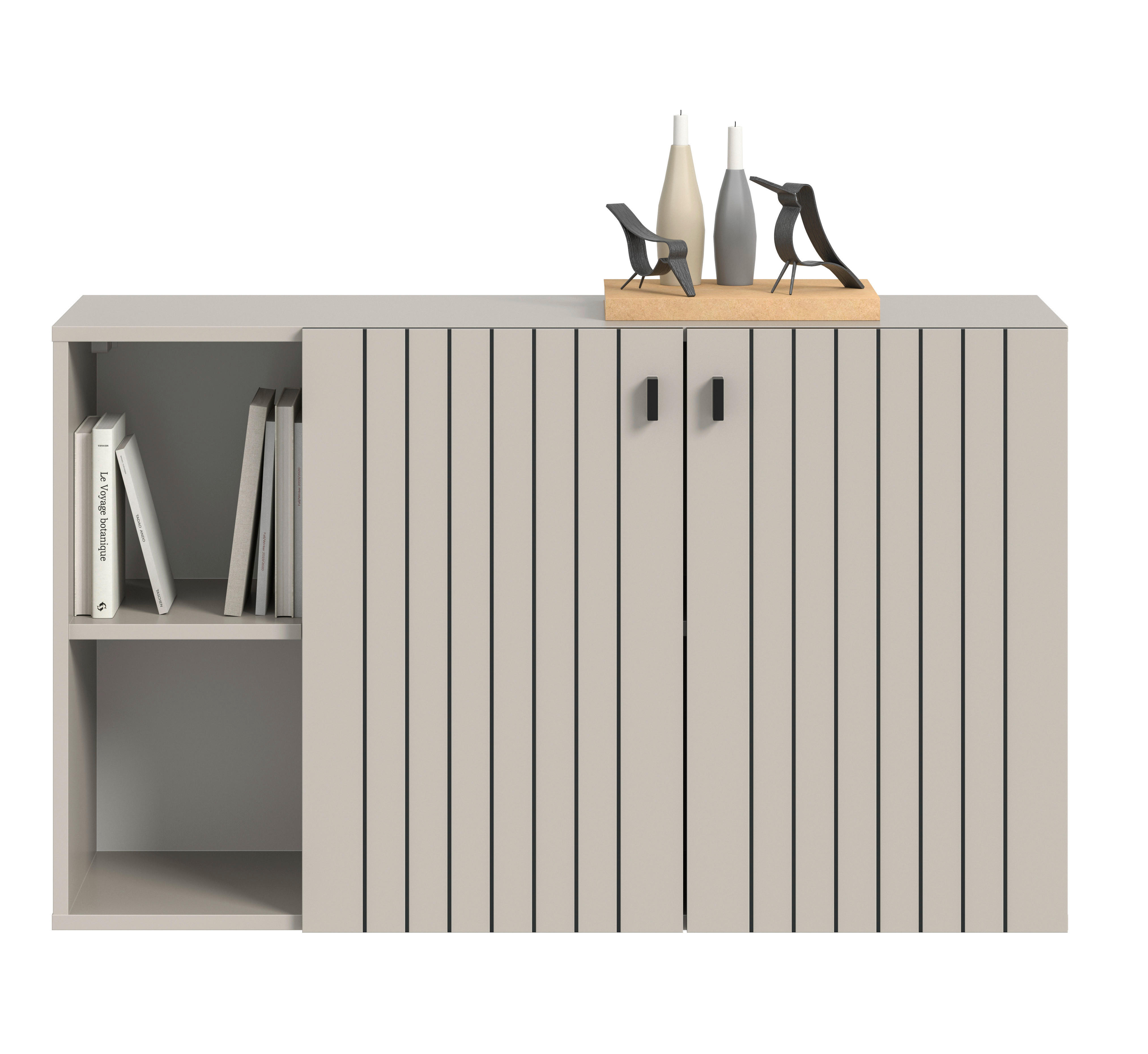 Schuhschrank STATION Cashmere B/H/T: ca. 106x63x37 cm STATION - Cashmere (106,00/63,00/37,00cm) - xonox.home