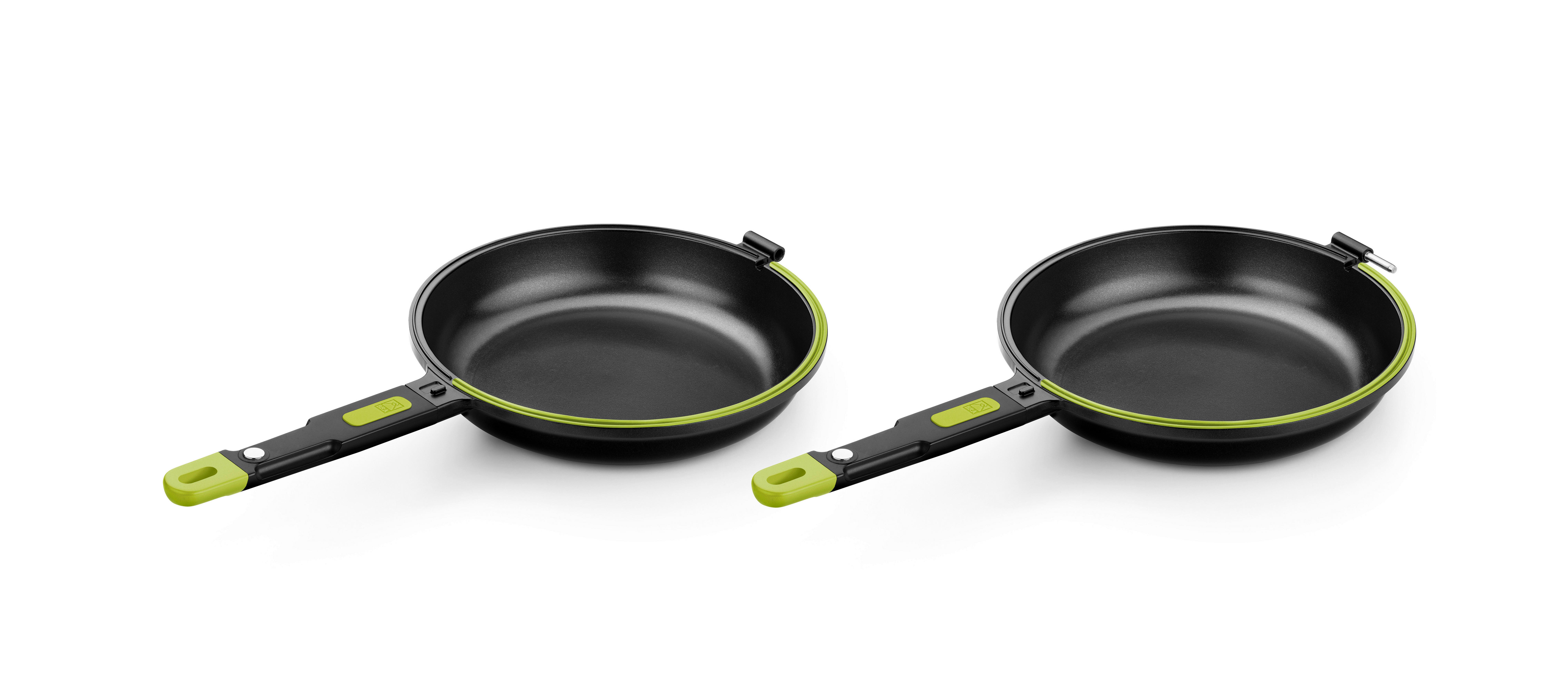 BRA Pfannenset Foodie schwarz Aluminium 2 tlg. Foodie - schwarz - BRA