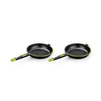 BRA Pfannenset Foodie schwarz Aluminium Foodie - schwarz - BRA