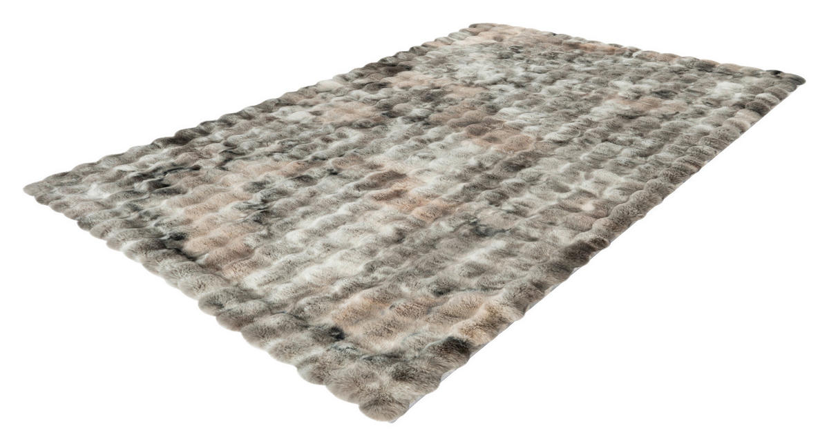 Obsession Teppich My Chromatica grau B/H/T/L/D: ca. 40x4,3x0x60x0 cm My Chromatica - grau (60,00/40,00/4,30cm) - Obsession